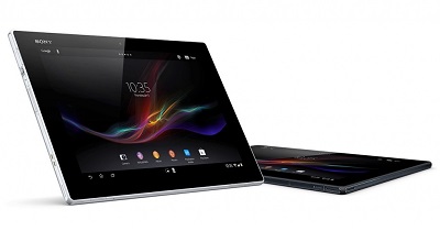 Sony Xperia Z2 Tablet.