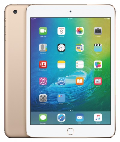 APPLE IPAD MINI 4 128GB CELLULAR GOLD